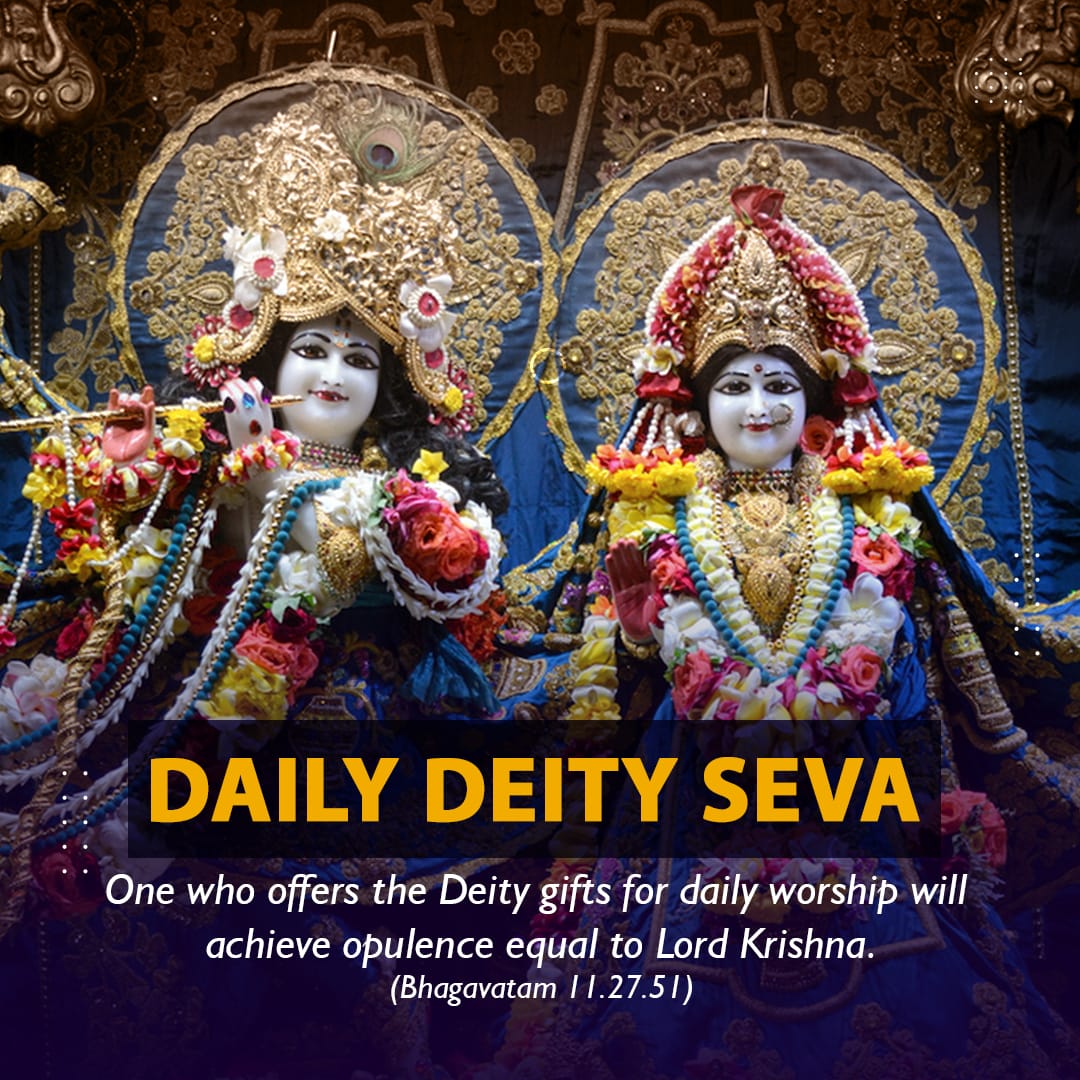 Daily Deity (Vigrah) Seva